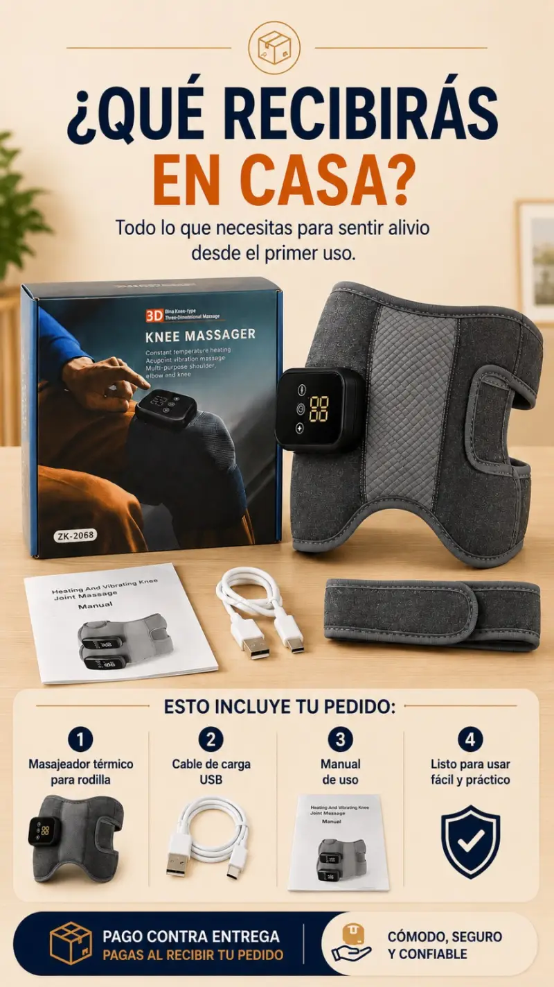 Qué hace diferente al masajeador de rodilla